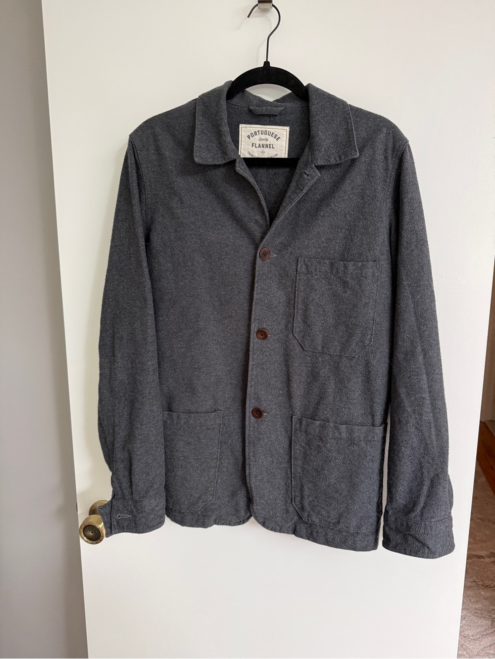 100% Cotton Flannel Chore Coat Work Jacket